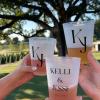 100 PCS Custom Cups Personalized,Wedding Frosted Plastic Cup,Custom Cups For Party,Custom Disposable Cup,Engagement Party Cup,Beach Cup Bulk,Wedding Plastic Cup,12oz/16oz Custom Cup (10oz) view 4