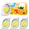 Air Freshener for Home, 4 Pack, Citrus, Odor Eliminator for Small Area Closets Bathroom Pets Strong Odor, Up to 120 Days view 1