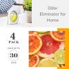 Air Freshener for Home, 4 Pack, Citrus, Odor Eliminator for Small Area Closets Bathroom Pets Strong Odor, Up to 120 Days view 3