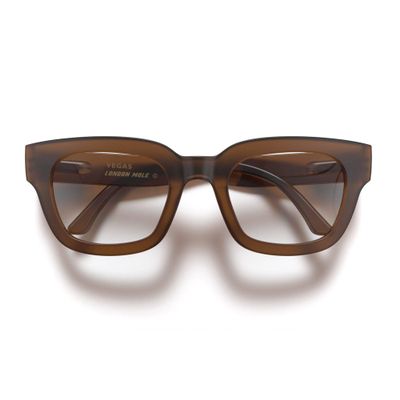 LONDON MOLE Vegas large oversized reading glasses | Big bold modern square frame | Statement style readers for men and women
