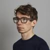 LONDON MOLE Vegas large oversized reading glasses | Big bold modern square frame | Statement style readers for men and women view 2