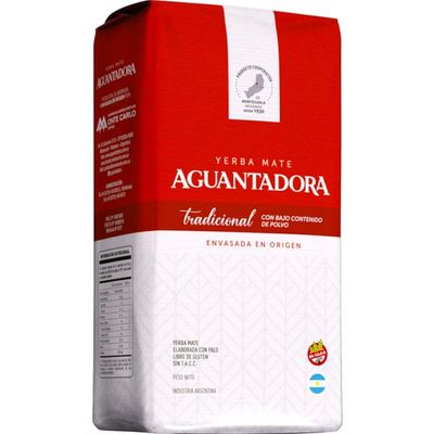 Yerba Mate Aguantadora 1kg | 2.2 lb - Pack x2