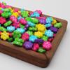 Bloomin Delicious Flower Shaped Candy Assorted Flavors 2 Pounds Approx 700 Pieces view 3