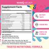 Mama's Select Prenatal Vitamins with Vegan DHA Fish-Free, No Fish Burps, Allergen-Free, MTHFR Support, Methylated Folate & B Vitamins, Digestive-Friendly, No Biotin view 2