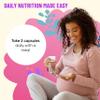 Mama's Select Prenatal Vitamins with Vegan DHA Fish-Free, No Fish Burps, Allergen-Free, MTHFR Support, Methylated Folate & B Vitamins, Digestive-Friendly, No Biotin view 3