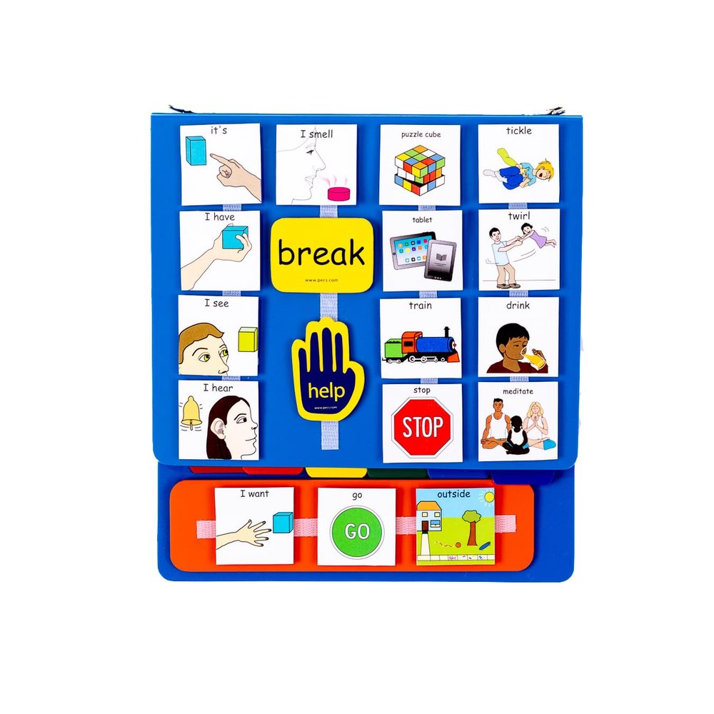 Large PECS Communication Book (Blue)