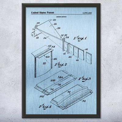 American Cheese Patent Framed Print (12x16) Dairy Art, Restaurant Decor, Chef Gift, Kitchen Artwork, Cheese Decor, Pantry Decor, Diner Art