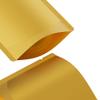 100 Double-Sided Matte Colored Square Aluminum Foil Stand Up Pouch Heat Sealable Food Storage Bags (3" x 3") (Gold) view 4
