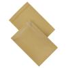 100Pcs Brown Kraft Paper Clear Window Plastic Zipper Seal Lock Heat Sealable Food Storage Packaging Bags (7.24 inch x 10.16 inch) view 2