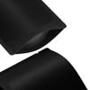 100 Double-Sided Matte Colored Square Aluminum Foil Stand Up Pouch Heat Sealable Food Storage Bags (3" x 3") (Black) view 4