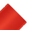 100 Double-Sided Matte Colored Square Aluminum Foil Stand Up Pouch Heat Sealable Food Storage Bags (3" x 3") (Red) view 2