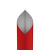 100 Double-Sided Matte Colored Square Aluminum Foil Stand Up Pouch Heat Sealable Food Storage Bags (3" x 3") (Red) view 3
