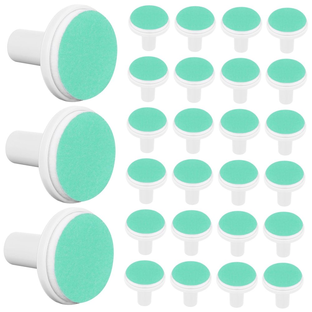 BELLIFFY 24pcs Electric Nail Trimmer Pads Replacement Nail Grinding Heads for Boy Girl Toddlers File