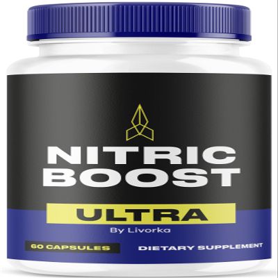 Nitric Boost Ultra Powder Now in Capsules, Advanced Formula - 60 Count for 1 Month