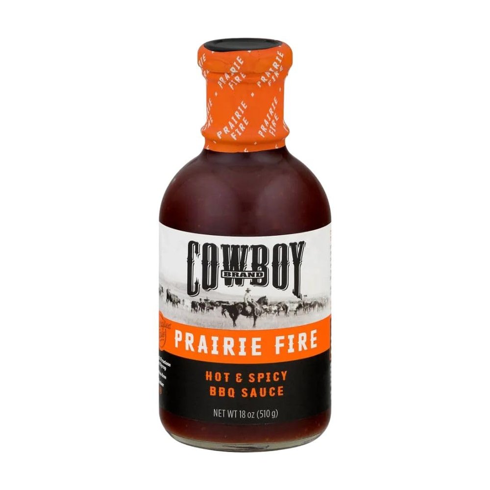 Cowboy Brand Barbecue Sauce, 18oz - Prairie Fire (Pack of 1)