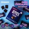 GOODNITE Sleep Bites - 5mg Melatonin + L-Theanine Dark Chocolate Mini Bites- Fall Asleep Faster Natural Sleep Aid - No Morning Grogginess - Vegan Gluten-Free Bedtime Snack - 8 Pack view 2