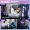 GOODNITE Sleep Bites - 5mg Melatonin + L-Theanine Dark Chocolate Mini Bites- Fall Asleep Faster Natural Sleep Aid - No Morning Grogginess - Vegan Gluten-Free Bedtime Snack - 8 Pack view 4