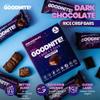 GOODNITE Sleep Bars 10mg Melatonin + L-Theanine Dark Chocolate Protein Bar for Better Sleep - Fall Asleep Faster Natural Sleep Aid - Vegan Gluten-Free Bedtime Snack No Morning Grogginess 6 Pack view 2
