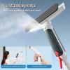 RRRYYYZZ 75'' Spray Squeegee for Window Cleaning with 4-Section Extension Pole, 4 in 1 Glass Squeegee Window Vacuum Squeegee Cordless with Sewage Collector and 5 Pads view 3