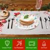 Charmount 50pcs Christmas Paper Plates, 8.5" Disposable Christmas Party Plates Set, Plates for Party Supplies, Dessert Plates Tableware Decorations view 3