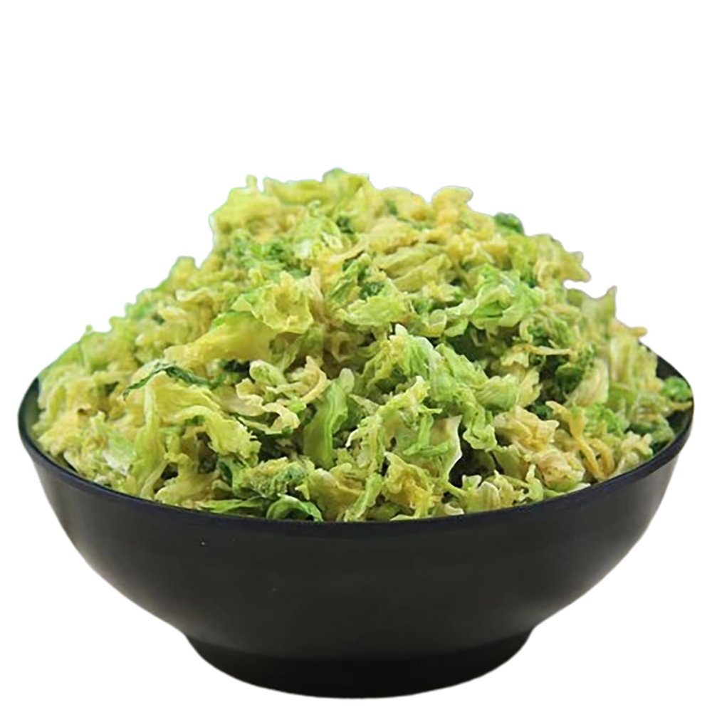 Dehydrated cabbage slices 8.8oz. dried vegetables for soups and deli instant noodles, kitchen side dishes, instant noodle vegetable packs, soup ingredients for camping, survival and backpacking.