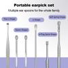 2024 New Earwax Cleaner Tool Set, Ear Wax Removal Tool Ear Cleaning Kit, Upgrade Portable Ear Pick Earwax Removal Tool Ear Cleaning Kit with Storage Box (Green) view 3