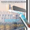 RRRYYYZZ 75'' Spray Window Cleaning Squeegee Kit with 4-Section Extension Pole, 4 in 1 Window Squeegee Squeegee for Window Cleaning with Sewage Collector and 5 Pads view 4