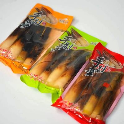 Instant handpeeled bamboo shoots, Spicy pickled pepper crispy bamboo shoots 500g(17.64oz), Fresh pickled vegetable snacks, Side dishes, Healthy leisure snacks, Chinese latiao (Mixed Flavors,3 bags)