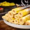 Instant handpeeled bamboo shoots, Spicy pickled pepper crispy bamboo shoots 500g(17.64oz), Fresh pickled vegetable snacks, Side dishes, Healthy leisure snacks, Chinese latiao (Mixed Flavors,3 bags) view 3