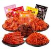 5 flavors of latiaoLatiao gift package,instant big gluten,spicy silk spicy,Handmade spicy strip,Sweet and spicy Chinese snacks,delicious mala Latiao,Snack Gifts,Snack food (10bags) view 1