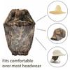 2 Packs Mosquito Head Nets Gnats Camo Face Netting for Any Outdoor Activities Works Over Most Hats view 4