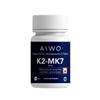 Aiw.o K2-MK7 Contains Vitamin K2 as Menaquinone 55mcg 60 Tablets view 1