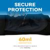 IRISMORII Incontinence Protective Underwear for Men Washable Bladder Leak Proof Boxer Briefs with 60ml Absorbency 1 Pack (Black, M) view 2