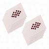 VAMA Fashions Premium Velvet Round Shape Black Border Sticker Sketch Kumkum Dark Maroon Bindi for Women - 12 Cards (7mm Medeium Size Sindoor Bindi Sticker) view 1