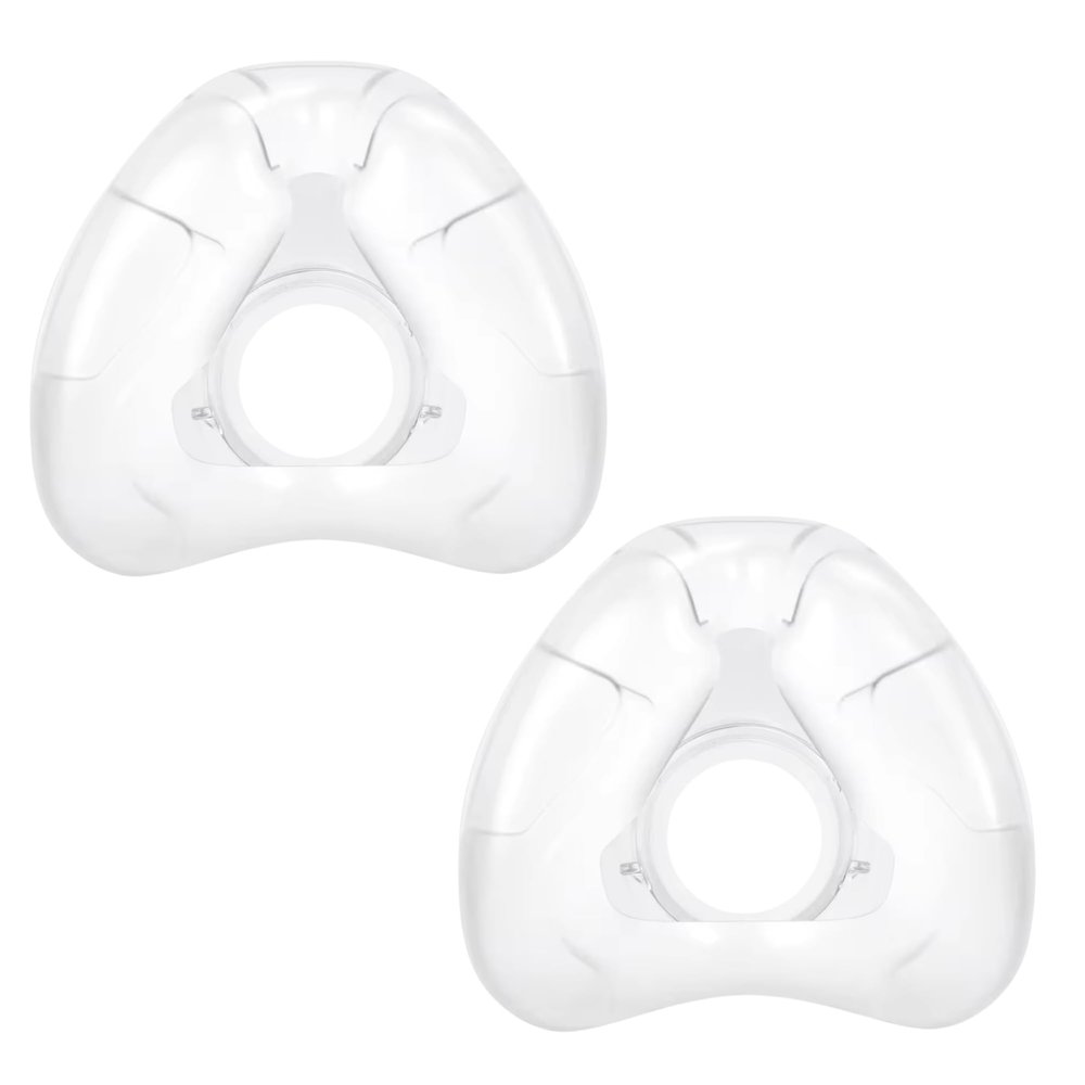 CPAPi Solutions N20 Replacement Cushions 2-Pack Compatible with AirFit & AirTouch CPAP Nasal Masks Premium Fit, Soft & Durable Material, Covers Nose (Medium)