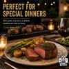 Grumpy Butcher Aged Large Filet Mignon Steak, 4 Pack - USDA Prime or Top Third Angus Choice Beef Tenderloin Filets With Gift Box Option - Ships Frozen view 4