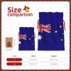 MYHSZTAH Australian Flag Print Holiday Gift Bags Adorable Reusable Versatile Bags For Gifts The Accessory For Every Occasion view 4