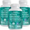 32-in-1 Liver Support with Milk Thistle Supplement Liver Detox with Silymarin, Artichoke Extract & Beetroot Powder Comprehensive Wellness Formula for Liver Cleanse 1426mg (270 count) (Pack of 3) view 1