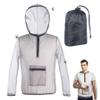 Pastoralist Mosquito Jacket Mesh Midge Jacket with Hood Size XL Breathable Mesh Midge Net Clothing for Men & Women Fishing, Hiking, Camping Outdoor Protection from Flies, Mosquito Clothes view 1
