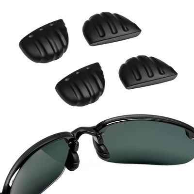 2 Pairs Replacement Nose Piece Nose Pads for Maui Jim Makaha MJ405/Sandy Beach MJ408/Ho'okipa MJ407/Kanaha MJ409 and Martini Sport Sunglasses, Easy Slip On Nose Pads