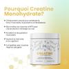 MD Logic Health Creatine + Electrolytes (30 Servings, Unflavored Powder) - 5g Creatine Monohydrate per Serving - Featuring Redmond's RealSalt for Enhanced Hydration view 2