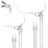2PCs Replacement Tubing and Support Set for Airfit P10, Short Tube & Supportive Frame Assembly with Improved Swivel Design, Added Flexibility & ComfortItAll Supplies for CPAP Users view 1