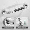 ELUKHT Grab Bars Shower Grab Bars Bathroom Grab Bar Non-Slip Toilet Shower Bathtub Handicap Support Balance Grab Bar Stainless Steel Safety Rail Handrail (43cm) view 2