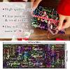 IdeaFlash Custom Gift Wrapping Paper with Name, Personalized Birthday Christmas Wrapping Paper Rolls with Text for Kids Friends Him Her Men Women for Birthday Wedding Party Xmas 58"x23" view 2