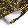 IdeaFlash Custom Gift Wrapping Paper with Name, Personalized Birthday Christmas Wrapping Paper Rolls with Text for Kids Friends Him Her Men Women for Birthday Wedding Party Xmas 58"x23" view 3