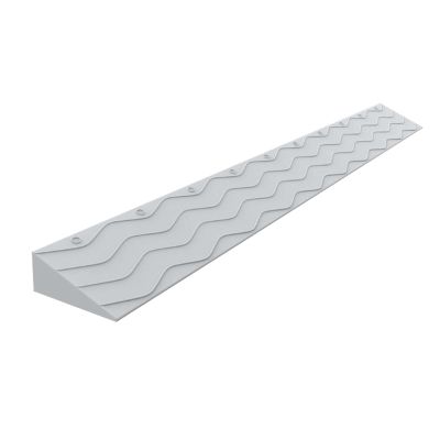 WRYSQBHJYB Non-Slip Wheelchair Ramp, Plastic Threshold Ramp, Portable Ramps for Wheelchairs for Doorway Indoor or Outdoor, Bathroom, Garage and Supermarket Entrance(Gray,3.5cm/1.3in)
