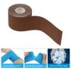 PATIKIL 16.4ft x 2 Inch Aerial Hoop Tape, 3 Roll Athletic Tape Adhesive Non-Slip Grip Tape Yoga Rig Sports Tape for Wrapping Exercises Gymnastics, Brown view 4
