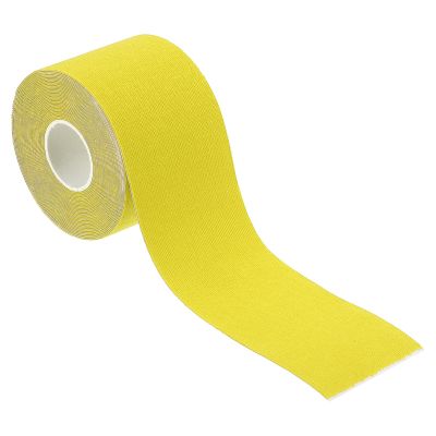 PATIKIL 16.4ft x 2 Inch Aerial Hoop Tape, Athletic Tape Adhesive Non-Slip Grip Tape Yoga Rig Sports Tape for Wrapping Exercises Gymnastics, Yellow