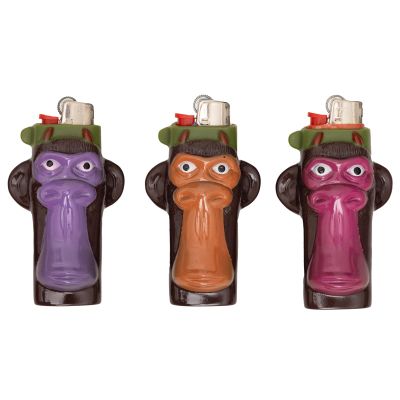 Generic Lighter Case, PVC Lighter Holder, Stylish Lighters Cover, Cute Lighter Sleeve Compatible with BIC J9 J3(3 Pack)