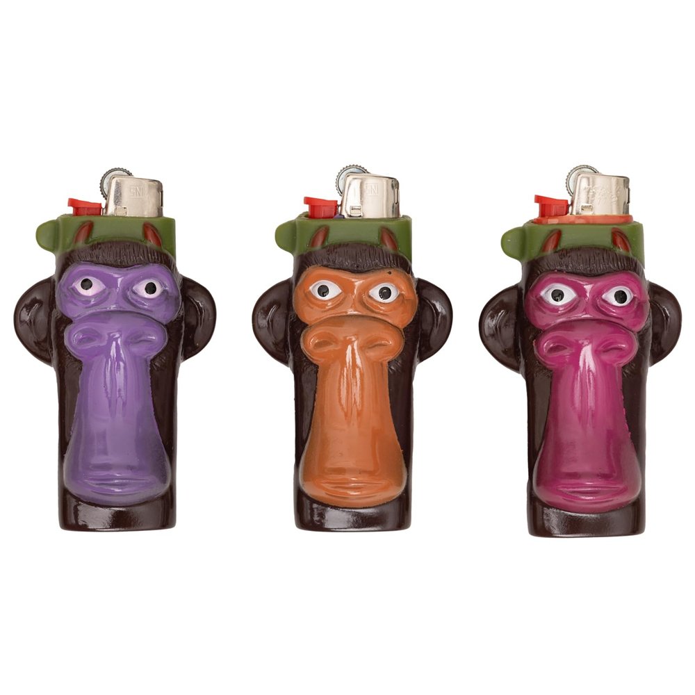 Generic Lighter Case, PVC Lighter Holder, Stylish Lighters Cover, Cute Lighter Sleeve Compatible with BIC J9 J3(3 Pack)